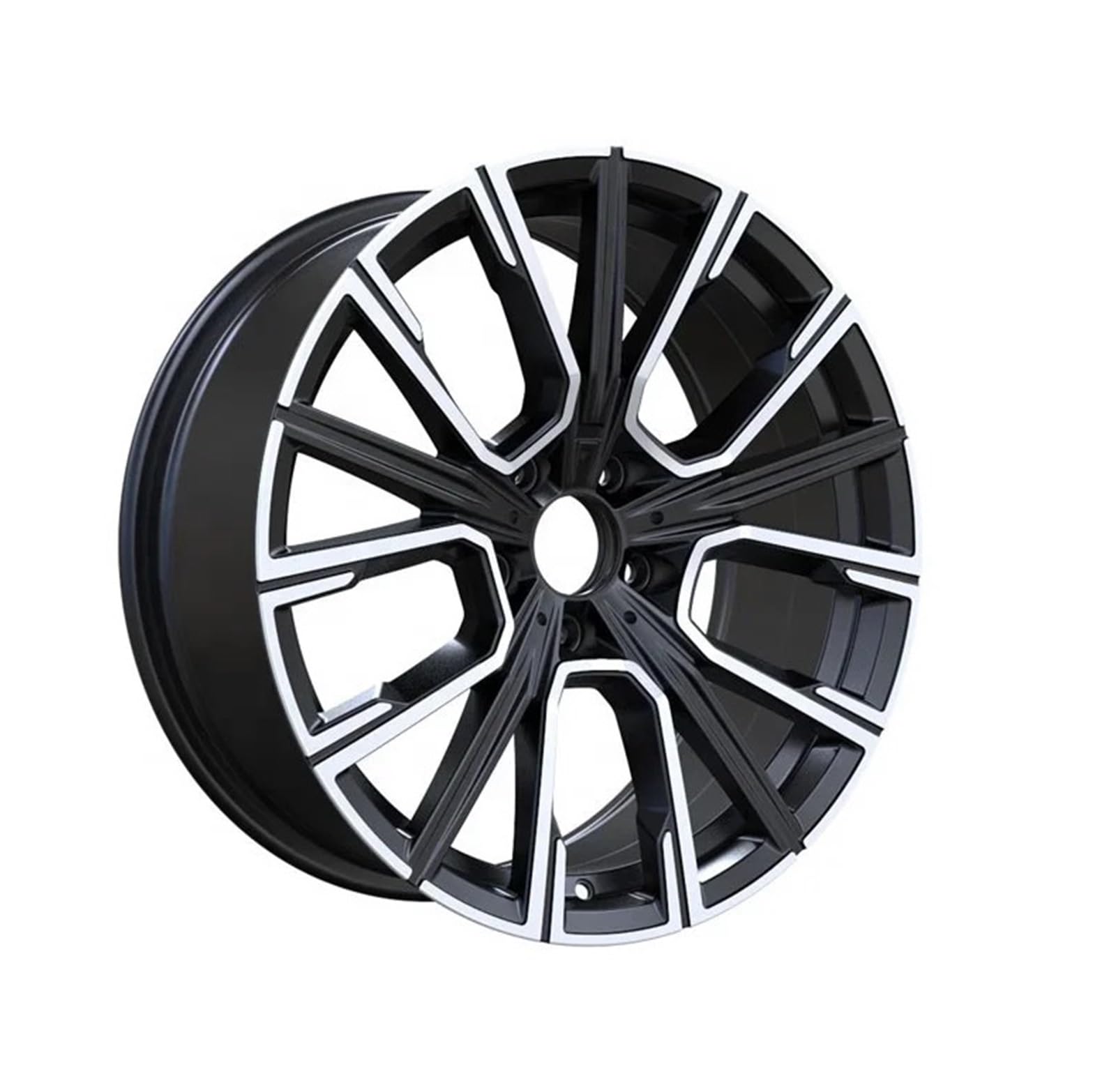 OYJXBD Clear Alloy Wheel Rims Car Wheels Customized Aluminum Compatible for BMW 19 Black Wheels(19) von OYJXBD