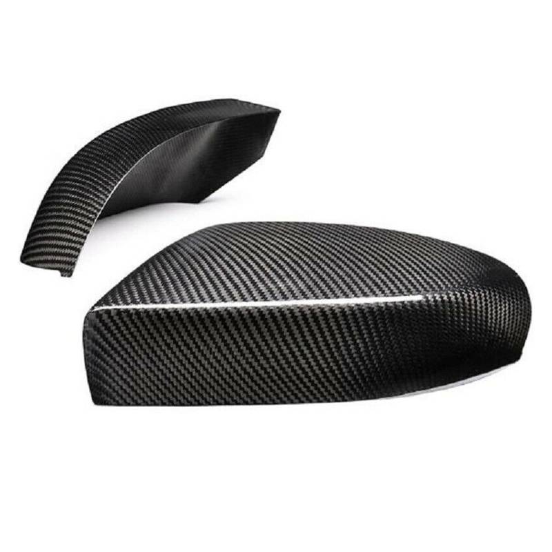 OYJXBD Dry Carbon Fiber Auto Tür Seite Spiegel Abdeckung Shell Caps Zubehör Kompatibel for Maserati Quattroporte Ghibli 2017-2018 von OYJXBD