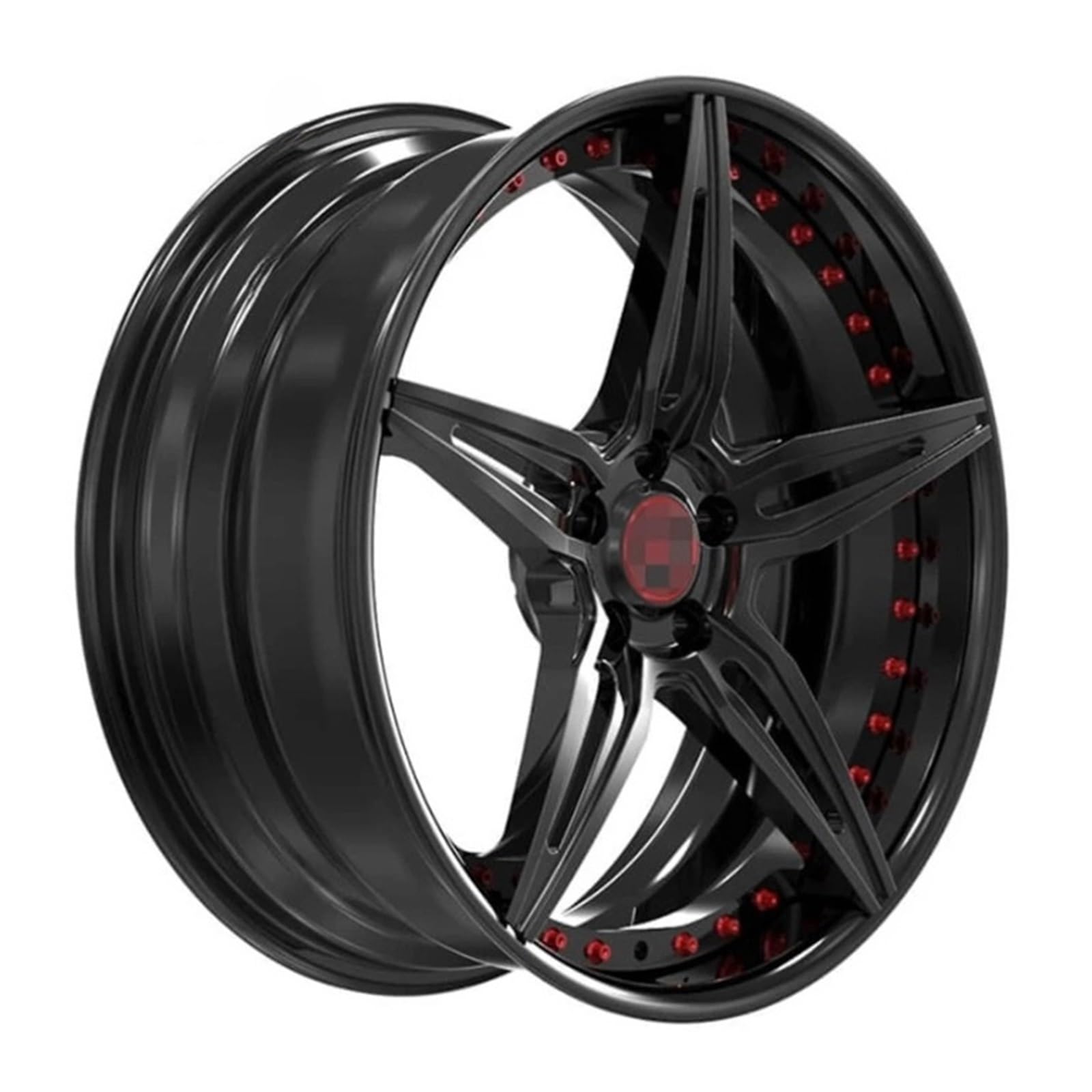 OYJXBD Forged Car Wheels,Wholesale Sales Forged Aluminum Alloy Car Wheel Rim(16) von OYJXBD