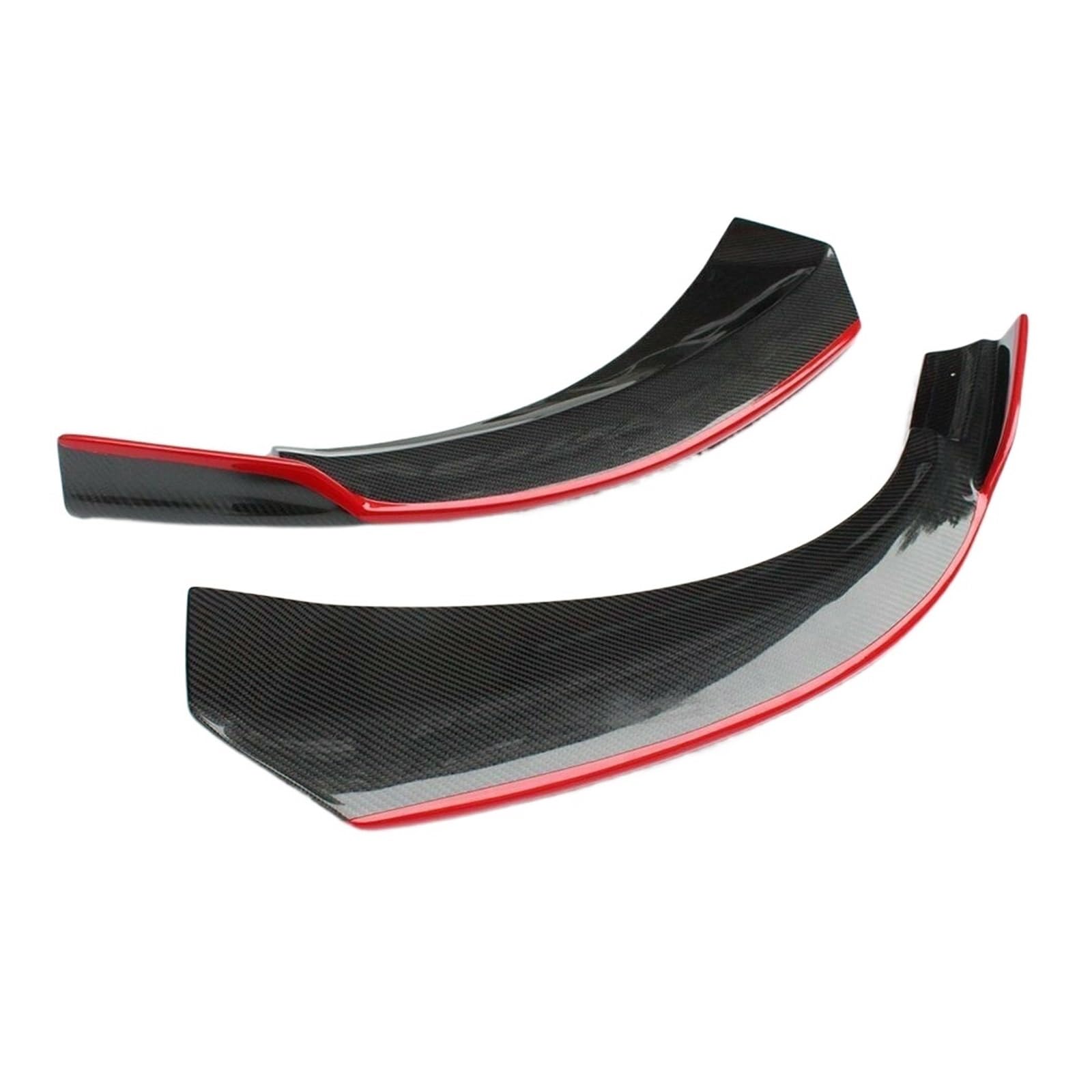 OYJXBD Frontstoßstangen-Seitensplitter-Abdeckung, untere Spoiler-Eckverkleidung, kompatibel mit Mercedes Benz W117 C117 CLA CLA250 CLA260 CLA45 AMG 2013–2015 von OYJXBD