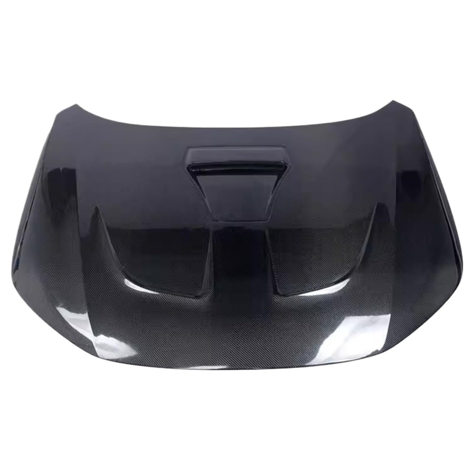 OYJXBD Kohlefaser-Motorhaube, Motorabdeckung, kompatibel for Honda Civic 11. FE1 FL1 Schrägheck-Limousine, modifizierte leichte Motorhaube, Karosserie-Set, Autozubehör(for Hatchback) von OYJXBD