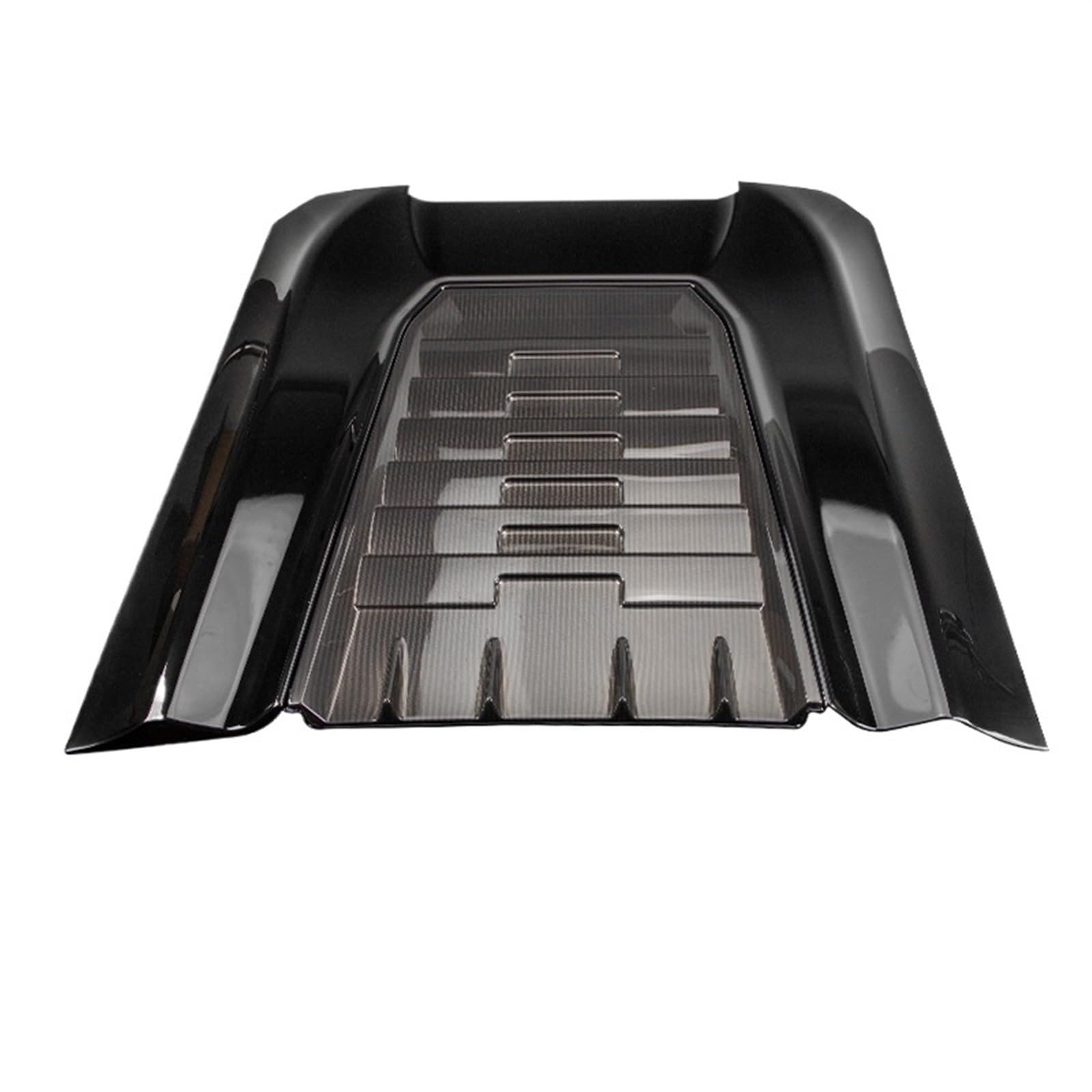 OYJXBD Kompatibel for Ford Ranger T9 2023 2024 XL-XLT Luftstrom-Einlass-Haubenschaufel, Auto-Frontmotorhauben-Spoileraufkleber, Hauben-Entlüftungsschaufel-Abdeckungsverkleidung von OYJXBD