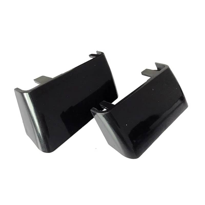 OYJXBD Kompatibel for Toyota Highlander 2001–2005 2006 2007, schwarzes Auto-Styling-Dachträger-Abdeckung, Mittelstange, Schienen-Endschale, 6P-Ersatzzubehör(2pcs) von OYJXBD