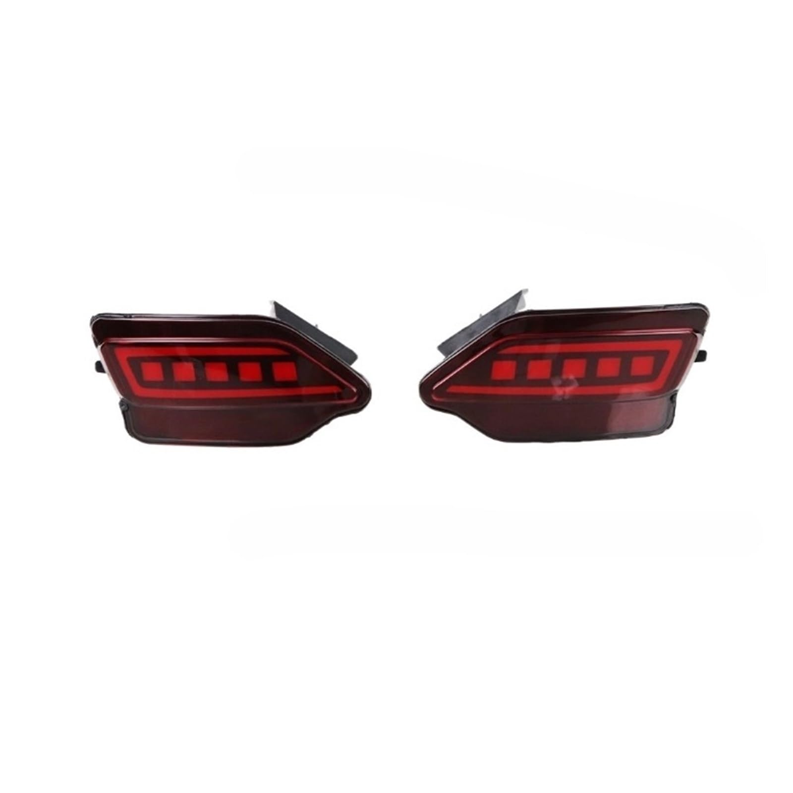 OYJXBD Kompatibel for Toyota RAV4 RAV 4 2013 2014 2015 Auto Heckstoßstangenlicht Erwärmung Blinker Reflektor Lampe Bremslicht Nebelscheinwerfer(Red Cover) von OYJXBD