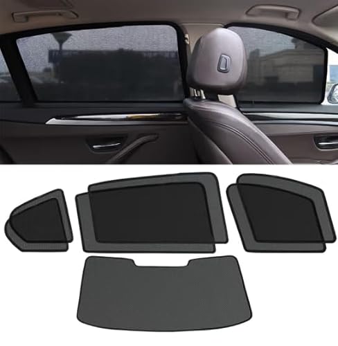 UV-blockierender Auto-Seitenfenster-Sonnenschutz für Audi A6 C8 Avant 2018-2022, Privatsphäre Sonnenschutz Atmungsaktives,6 Side+Rear von OYTHO