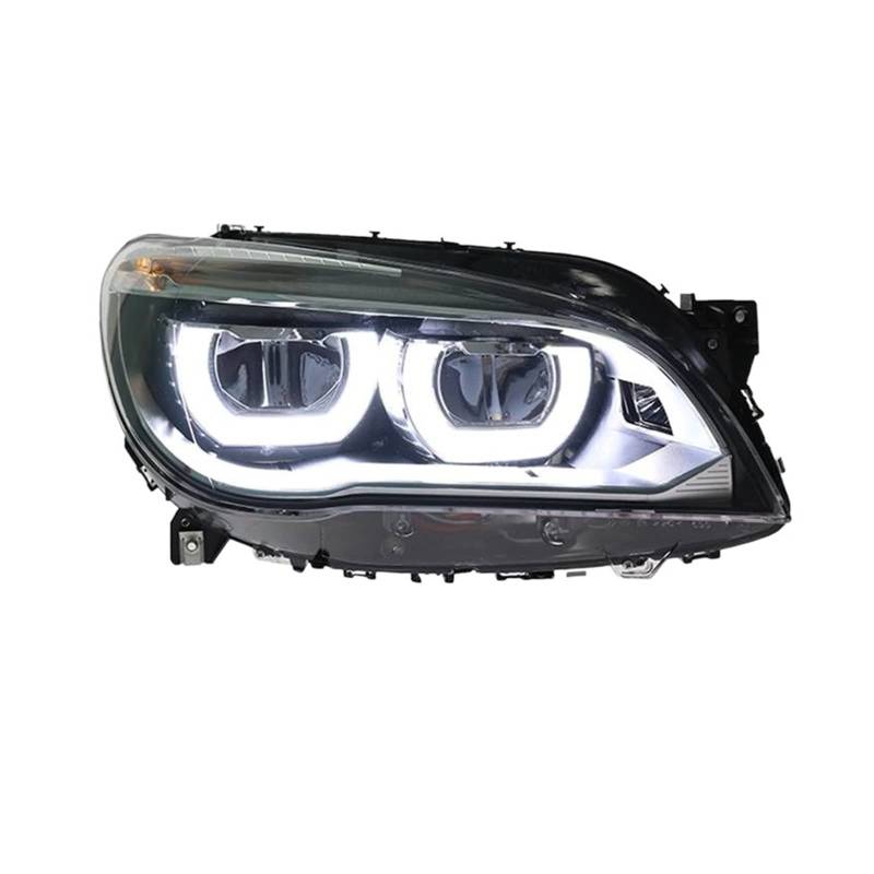 Autozubehör kompatibel for BMW F02 Scheinwerfer 2009–2015 7er-Scheinwerfer F02 Voll-LED-Scheinwerfer Blinker DRL Abblendlicht von OZBADCLZ