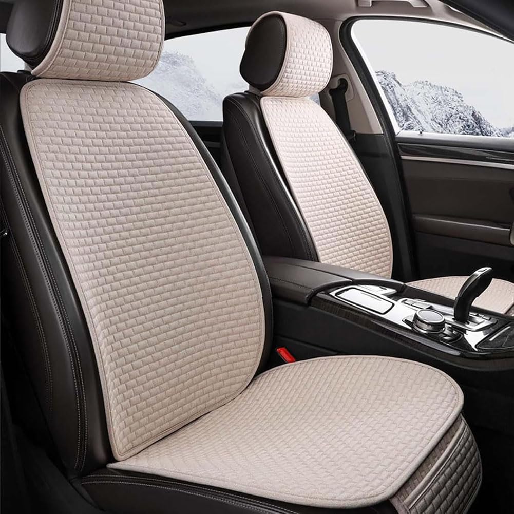 OZFRVXUG Auto SitzbezüGe Für Audi A8 D2 D3 / 4E 4D 2001-2010, Universal Vorne Hinten Leinen Sitzkissen SitzbezüGe Sitzschoner Innenraum Zubehör,C/Beige OZFRVXUG Auto SitzbezüGe Für Audi A8 D2 D3 / 4E 4D 2001-2010, Universal Vorne Hinten Leinen Sitzkissen SitzbezüGe Sitzschoner Innenraum Zubehör,C/Beige von OZFRVXUG