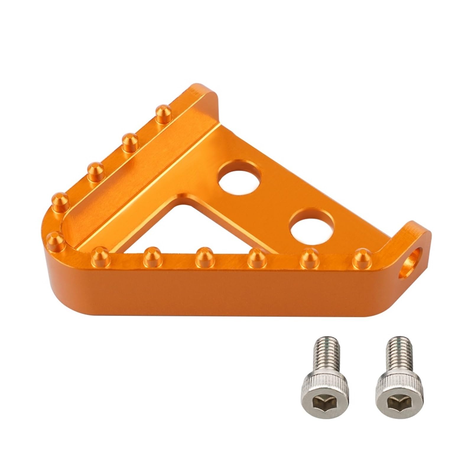 Bremspedalplatte hinten kompatibel mit 250 300 430 450 RR 2013 2014 2015 2016 2017 Motorradzubehör Teile EXC SXF EXCW(Orange) von OZHFRRN