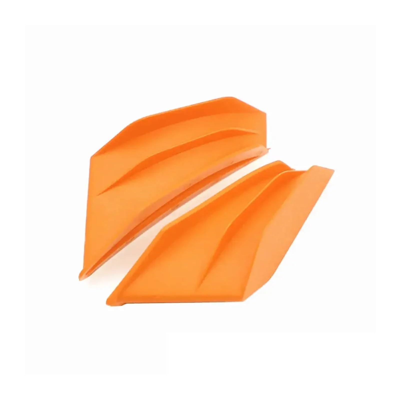 Motorrad-Spoiler, Aerodynamischer Seitenflügelspoiler, SMAX155 Unviersal, Orange, 2 Stück von OZHFRRN