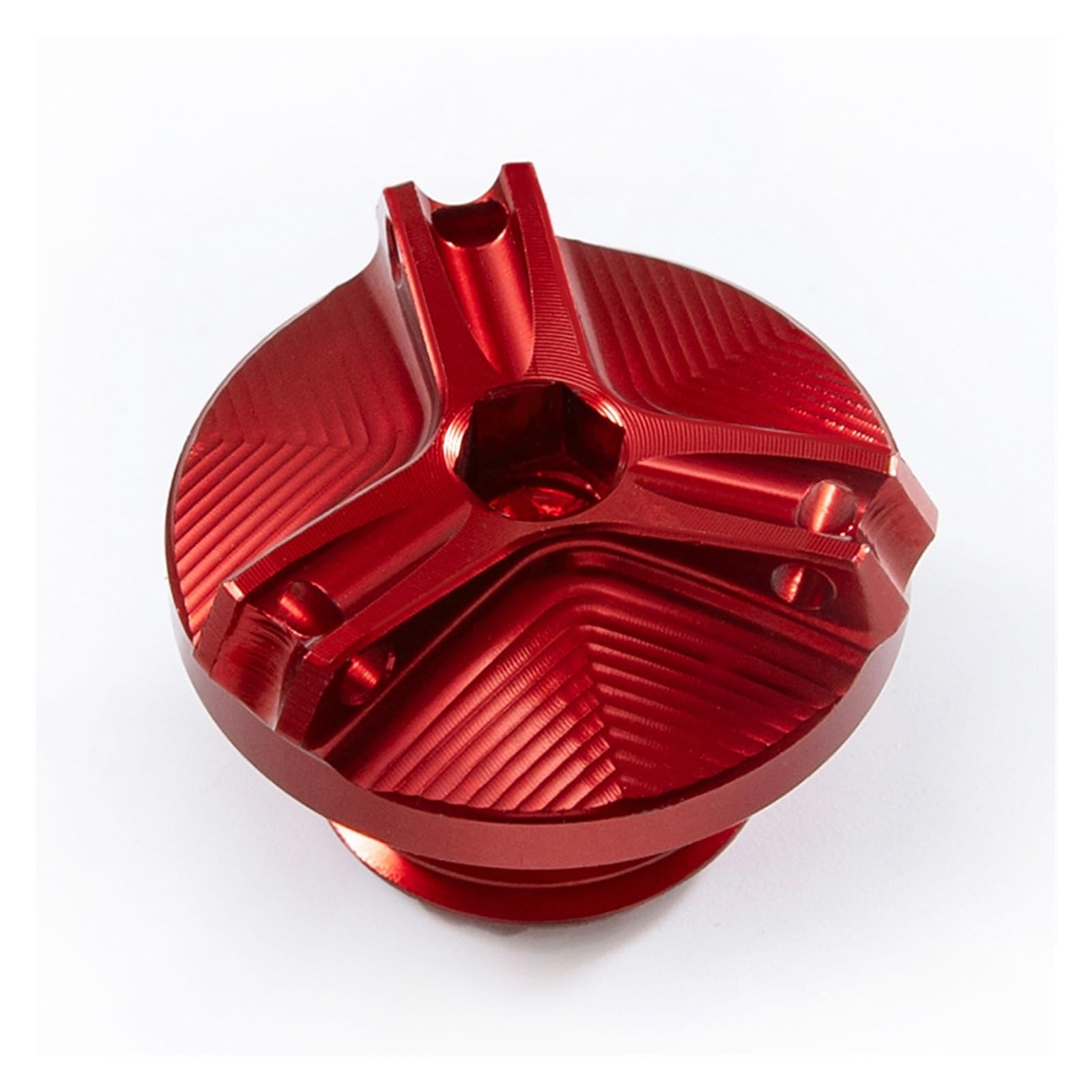 OZLXGS Kompatibel mit Z750 Z 750 Z750S 2005-2011 2012 Motorradzubehör for den vorderen und hinteren Bremstankdeckel sowie Schutz des Tankdeckels(Red) von OZLXGS