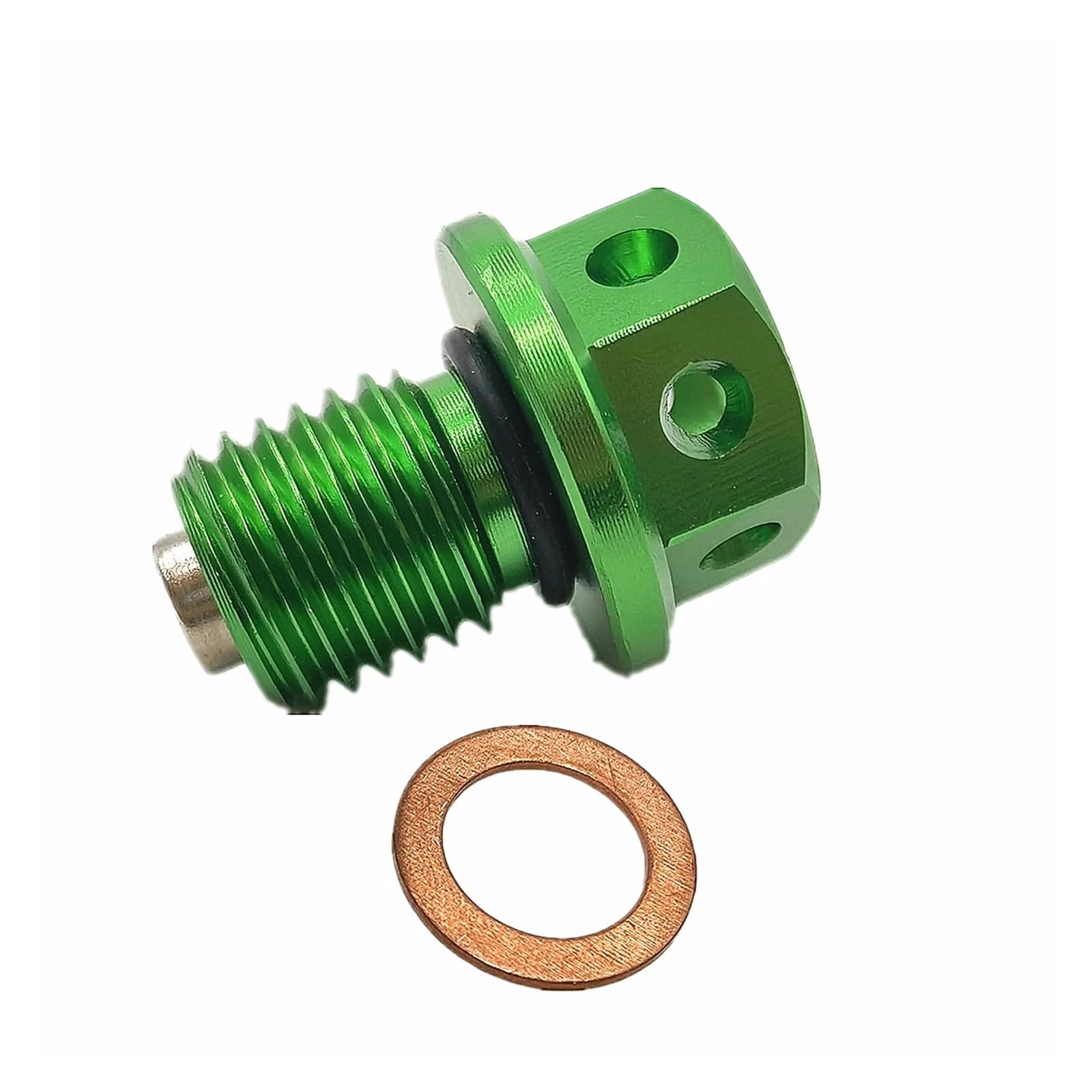 OZLXGS Magnetische Ölablassschraube Bolzen Kompatibel Mit 50 65 125 200 250 300 350 450 530 SX SXF EXC XC XCW XCF EXCF 250 R 300(Green) von OZLXGS