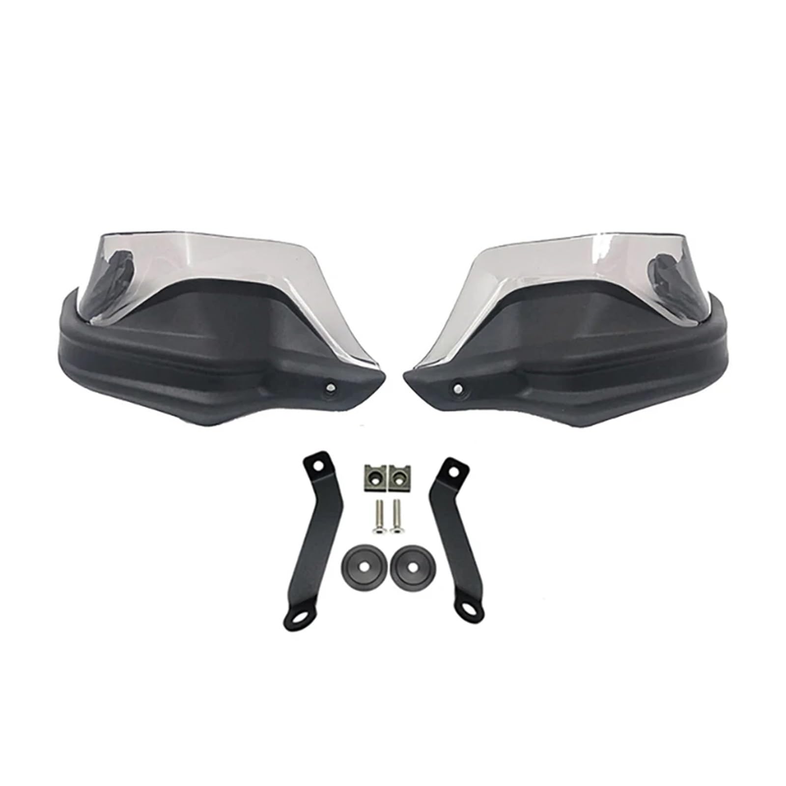 OZLXGS Motorrad-Handprotektoren, Schildschützer, Windschutzscheibe, Handwindschutz, kompatibel mit NC750X DCT NC750S NC700X NC 750 X 2013–2023(Black Grey Set) von OZLXGS