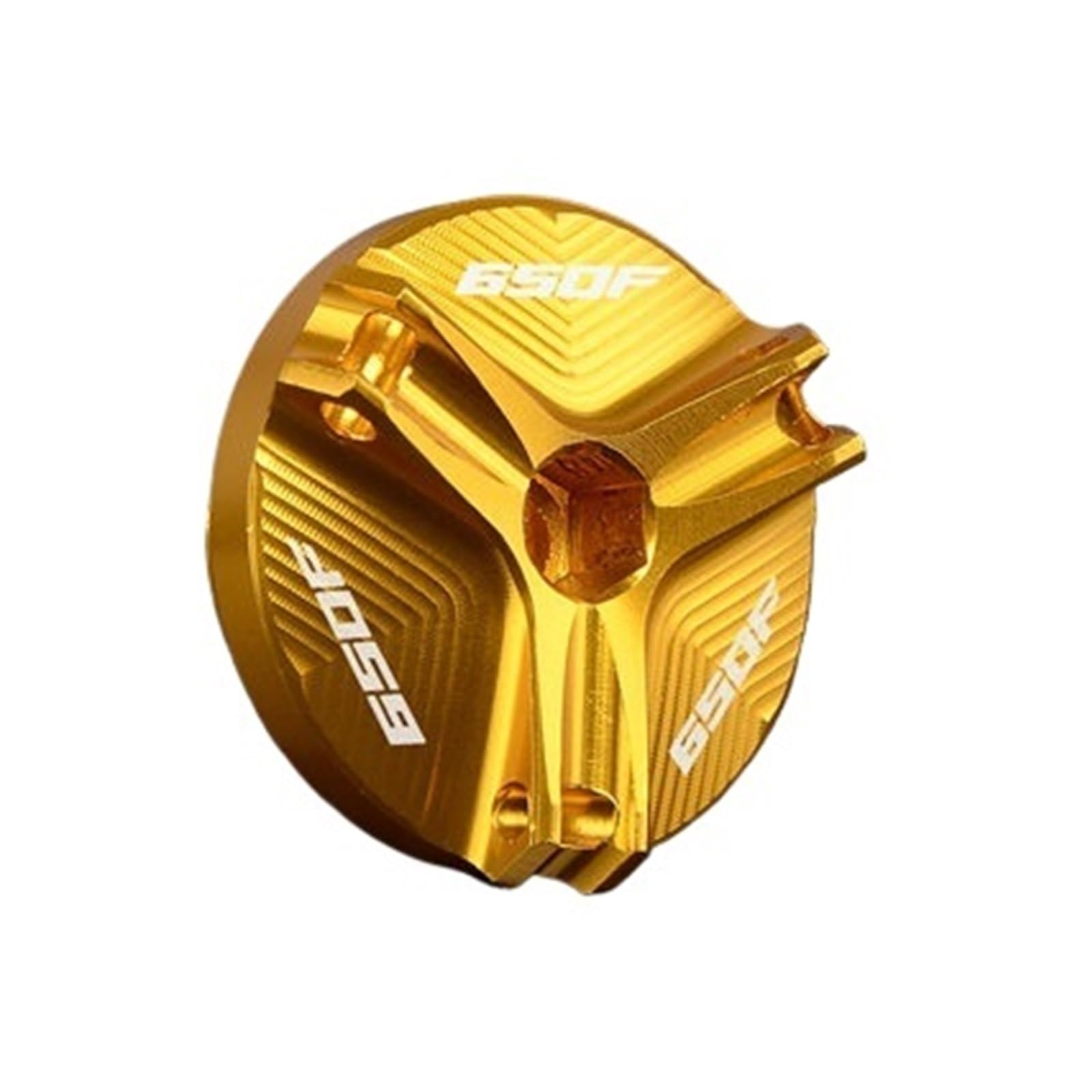 OZLXGS Motorrad-Motoröl-Einfülldeckel, kompatibel mit CB650F CBR650F CB 650F CBR 650F 2015 2016 2017 2018, Schwarz, Rot, Gold, Blau(Gold) von OZLXGS