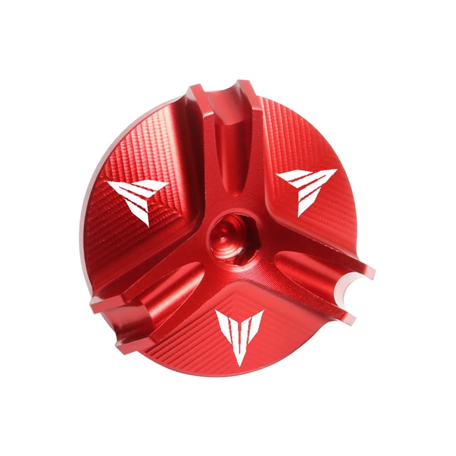 OZLXGS Motorrad-Motoröl-Einfüllschraube, kompatibel mit MT-07 FZ-07 2014–2023, Öleinfülldeckel aus Aluminiumlegierung, Schutzzubehör(Red) von OZLXGS