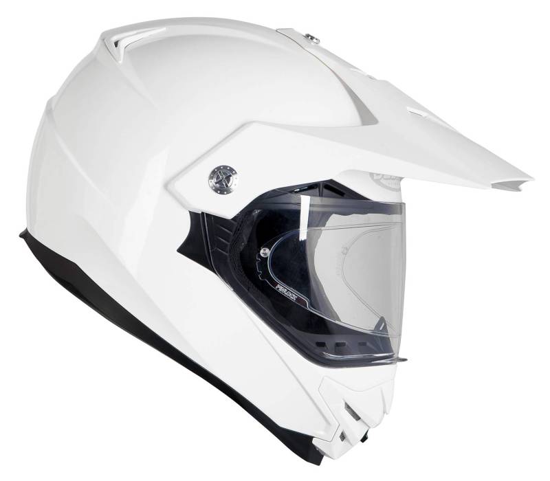 HELMET OZONE CROSS MXT-01 PINLOCK READY WHITE S von OZONE MOTO