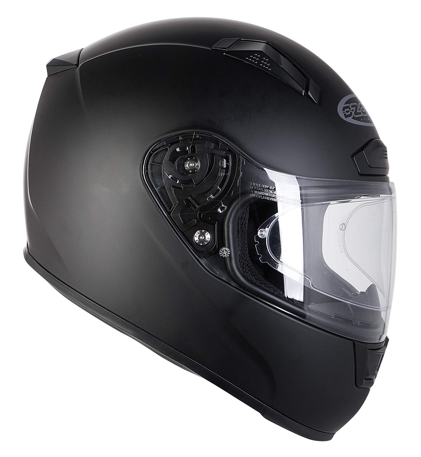 HELMET OZONE INTEGRAL RC-01 PINLOCK READY BLACK MATT XL von OZONE MOTO