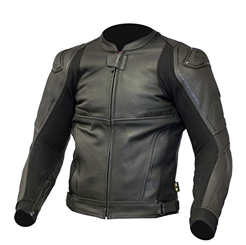 LEATHER JACKET OZONE VOLT BLACK 48 von OZONE MOTO