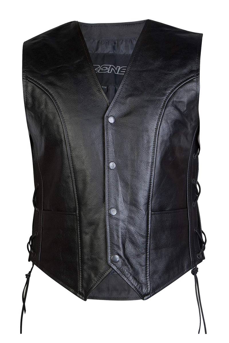 LEATHER VEST OZONE STAFF BLACK 3XL von OZONE MOTO