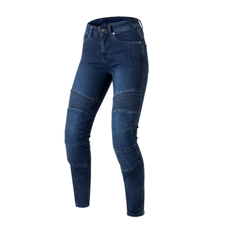 OZONE MOTO Agness II Lady Motorradjeans Damen | Aramidfaser Futter | Knie Protectoren Stufe 2 | Taschen für Hüft und Steißbeinprotektoren | Slim Fit von OZONE MOTO