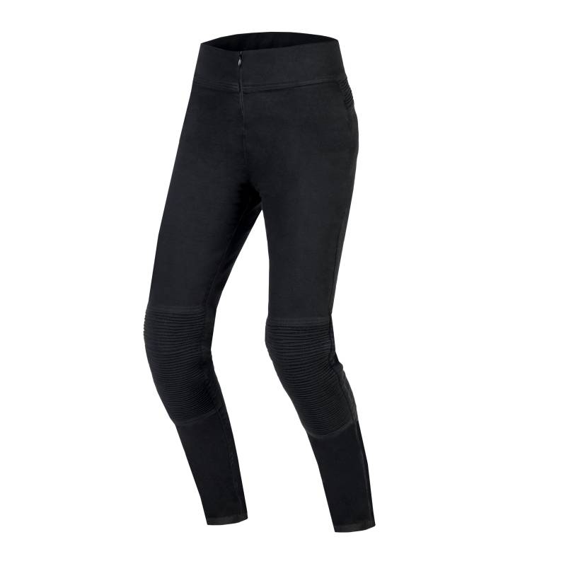 OZONE MOTO Chica Motorradleggings Damen | Aramidfaser Futter | Flying Bats Knieprotektoren | Hohe Taille | Skinny Fit von OZONE MOTO