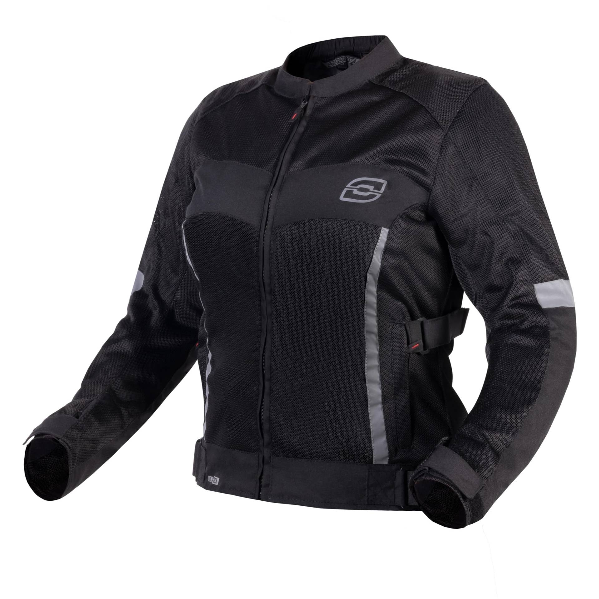 OZONE MOTO Dart Lady Motorradjacke Damen | Textil | Ellbogen und Schulterprotektoren | Mesh Belüftungseinsätze | Reflektierende Elemente von OZONE MOTO