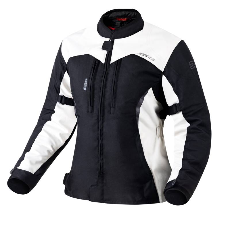 OZONE MOTO Delta IV Lady Motorradjacke Damen | Wasserdichte Membran | Ellenbogen und Schulterprotektoren | 3 Belüftungskanäle | Reflektierende Elemente von OZONE MOTO