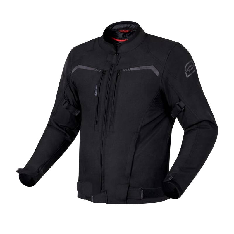 OZONE MOTO Delta IV Motorradjacke Herren | Wasserdicht Membran | Ellbogen und Schultern Protektoren | 3 Belüftungskanäle | Reflektierende Elemente | 4 Taschen von OZONE MOTO