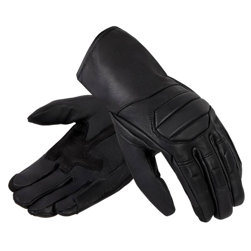 OZONE MOTO Rookie II Motorradhandschuhe Herren | Ziegenleder | Stoßabsorbierende Schaumstoffeinsätze | Anatomische Konstruktion | Touchscreen-freundliche Pads von OZONE MOTO