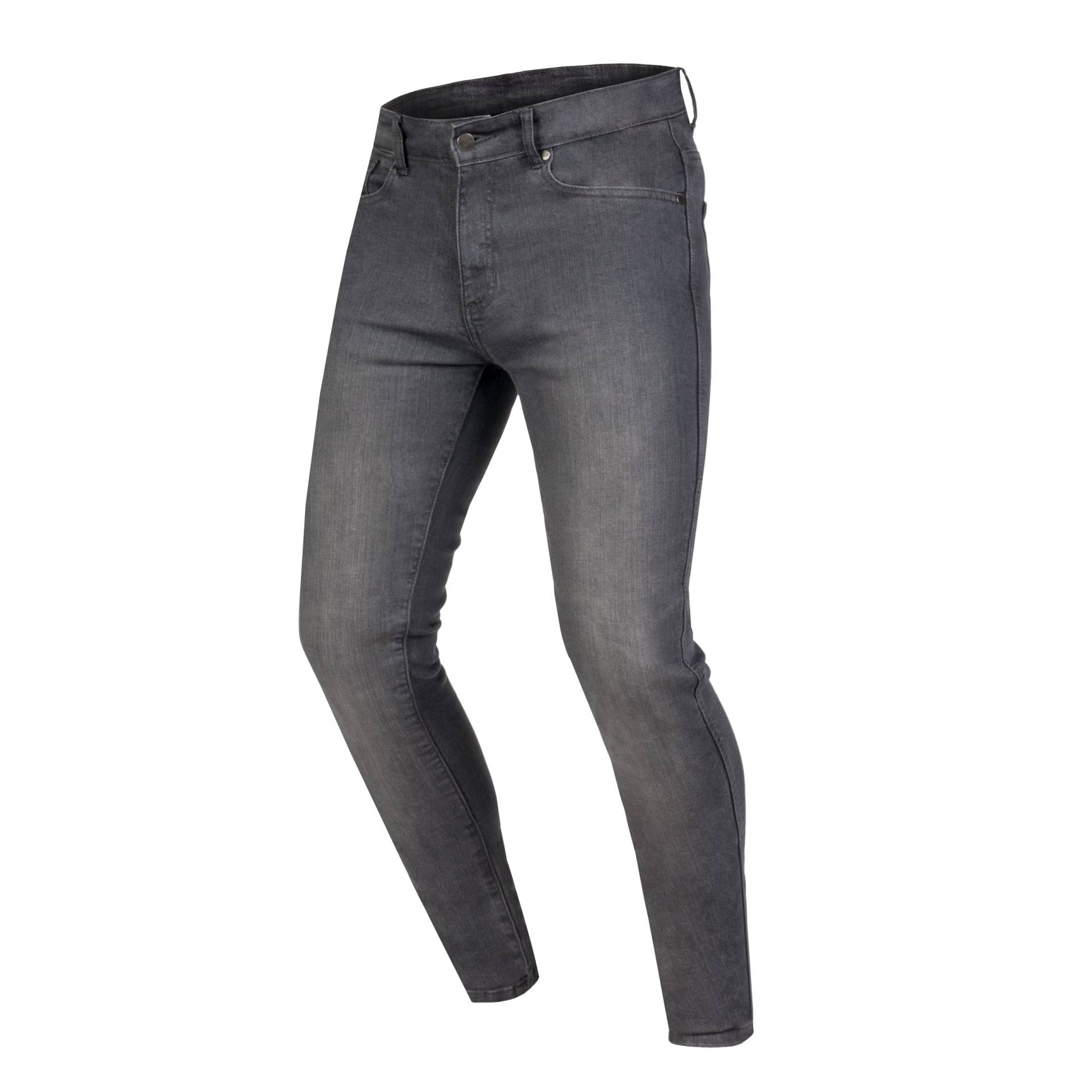 OZONE MOTO Striker Motorradjeans Herren | Aramidfaser Futter | Flying Bats Knieprotektoren Stufe 2 | Taschen für Hüft und Steißbein Protektoren | Slim Fit von OZONE MOTO