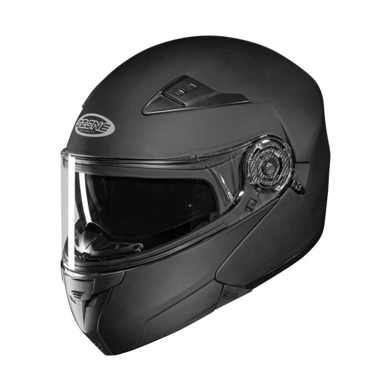 OZONE MOTO Wind Motorradhelm Klapphelm Flip up gut belüftet mit Sonnenblende ECE-Zulassung von OZONE MOTO