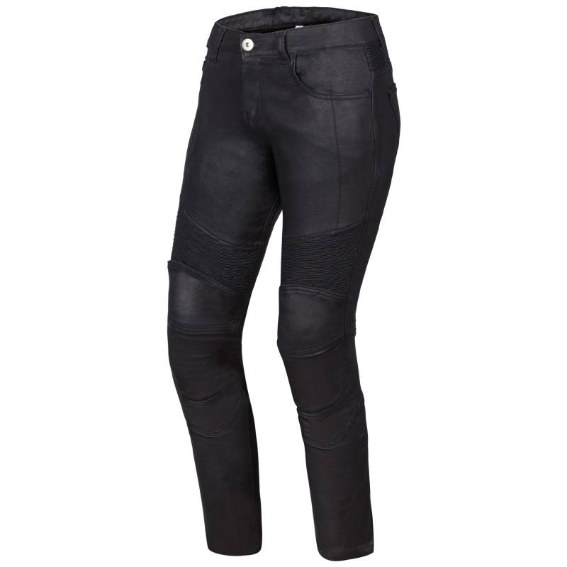 OZONE MOTO Roxy Lady Motorradjeans Damen | Aramidfaser Futter | Knieprotektoren Stufe 2 | Taschen für Hüft und Steißbeinprotektoren | Elastische Einsätze | Slim Fit von OZONE MOTO