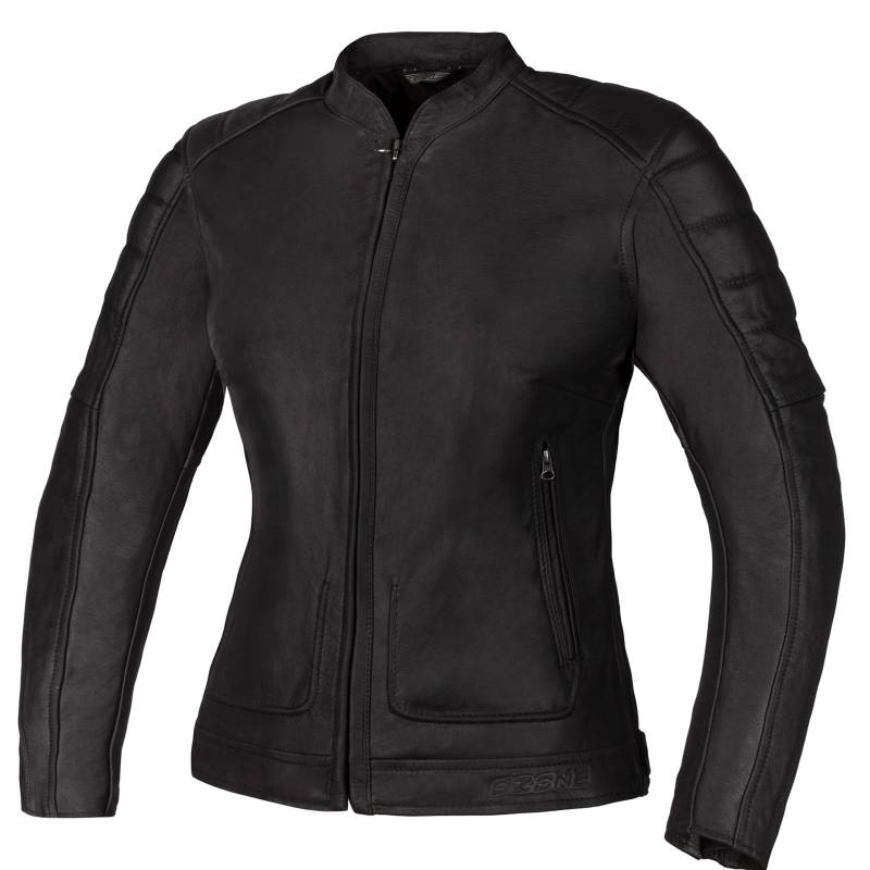 Ozone Sparrow II Lady Motorrad Lederjacke für Frauen Ellenbogen- und Schulterschutz Belüftung 5 Taschen Abnehmbare Thermoweste von OZONE MOTO