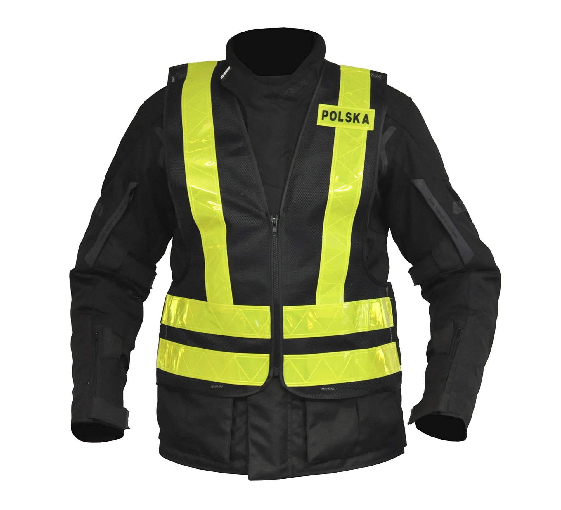 REFLECTIVE VEST OZONE POLSKA FLUO YELLOW 3XL von OZONE MOTO