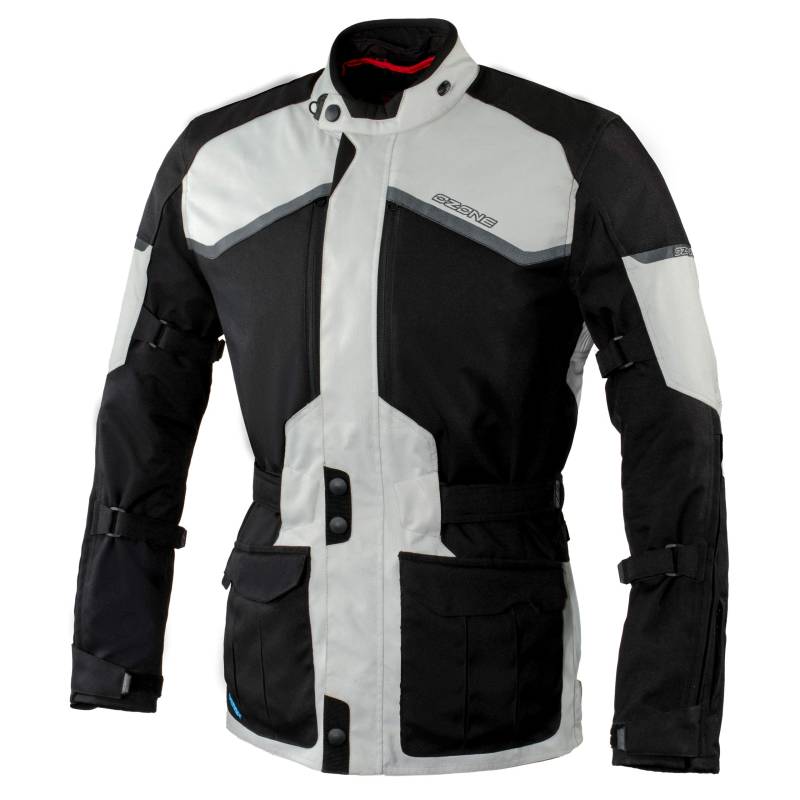 TEXTILE JACKET OZONE EXPLORER II GREY/BLACK 3XL von OZONE MOTO