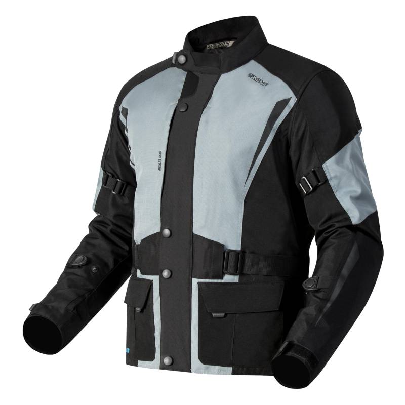 TEXTILE JACKET OZONE TRAKER BLACK/GREY 3XL von OZONE MOTO