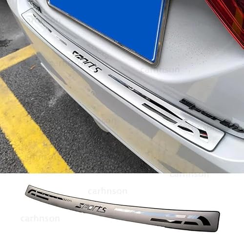 Car Stainless Steel Rear Bumper Protector, for Toyota Camry 2018-2024 Accessories, Auto Parts Tailgate Back Trunk Door Sill Cover Scuff Plate Strip Guard Protection von OZSSLJJ