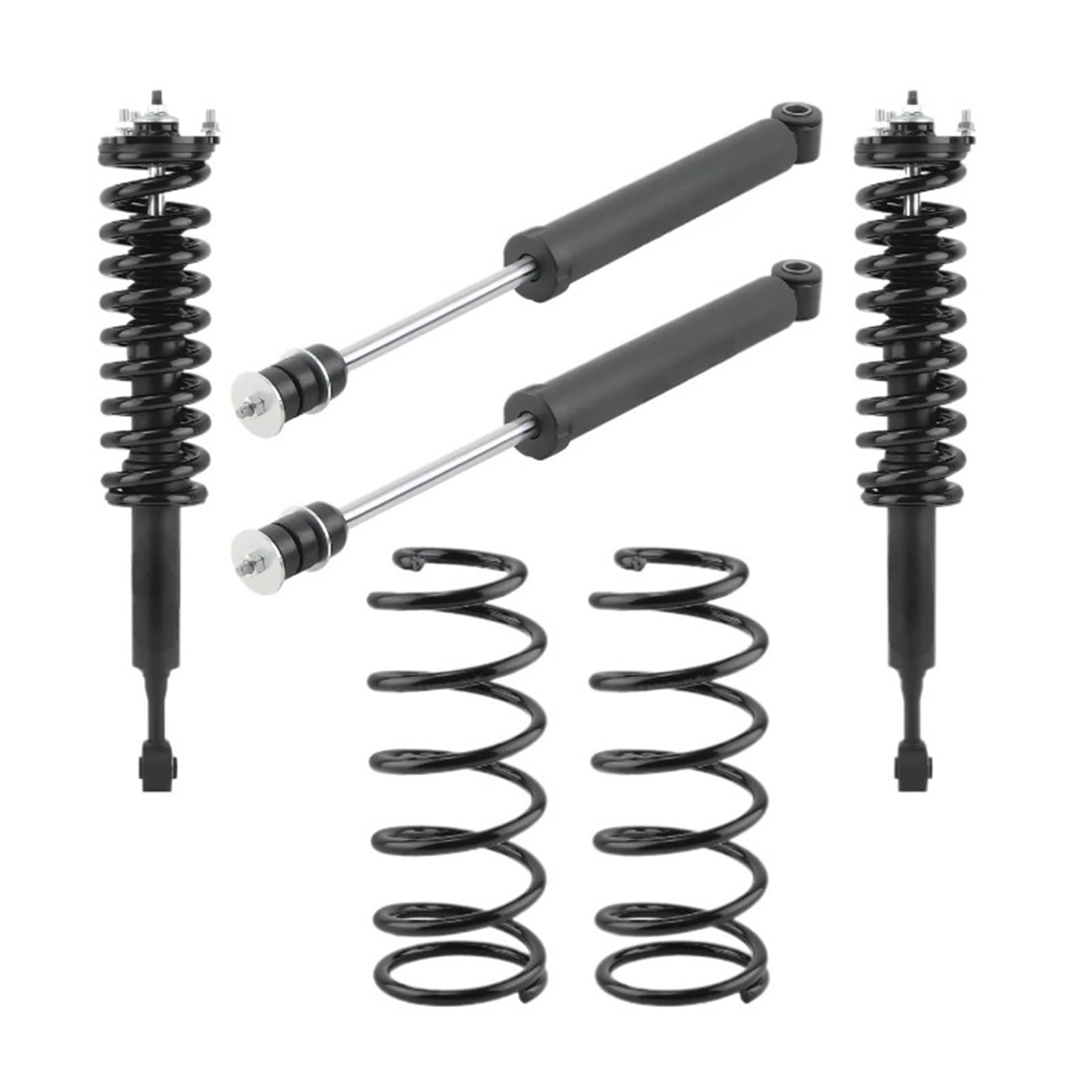 OZTSR 4-Zoll-Aufhängungs-Lift-Kit, Federbeine und Stoßdämpfer, kompatibel for Toyota 4Runner 2003 2004 2005 2006 2007 2008 2009. Kompatibel for FJ Cruiser 2007 2008 2009 2010 2011 2012 2013 2014 von OZTSR