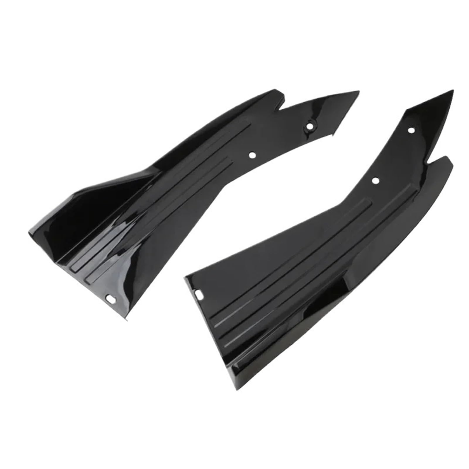 OZTSR 48 cm vordere hintere Stoßstange Canard Winglet Spoiler Splitter Abdeckung Universal kompatibel for Kia Forte Stinger Optima 2010 2011 2012 2013 2014 2015 2016 2017 2018 2019 2020 2021 2022 Auto von OZTSR