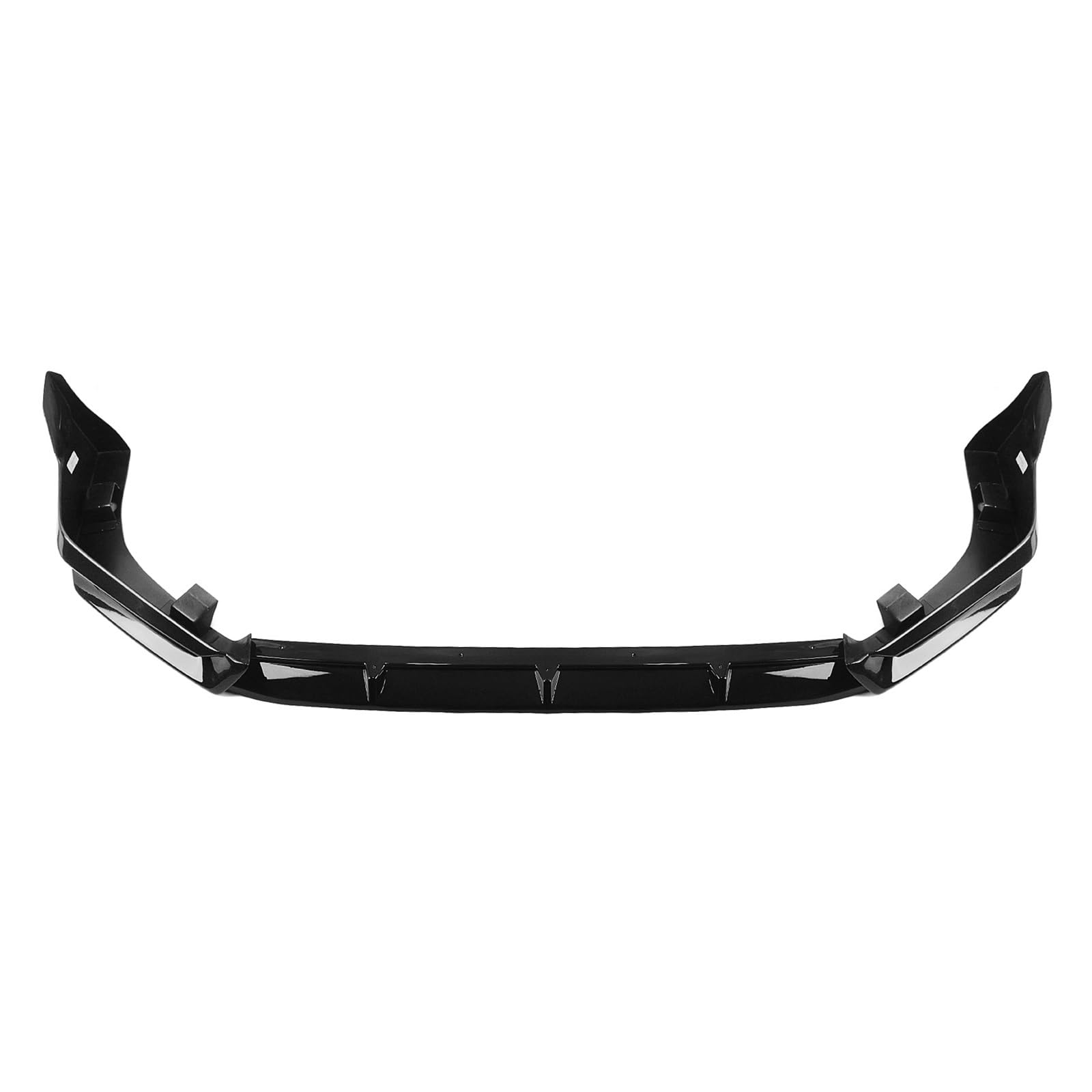 OZTSR Auto Front Spoiler Lippe Klinge Untere Stoßstange Wache Flare Splitter for Honda Civic 11th Gen 2022 2023 2024(Black1) von OZTSR