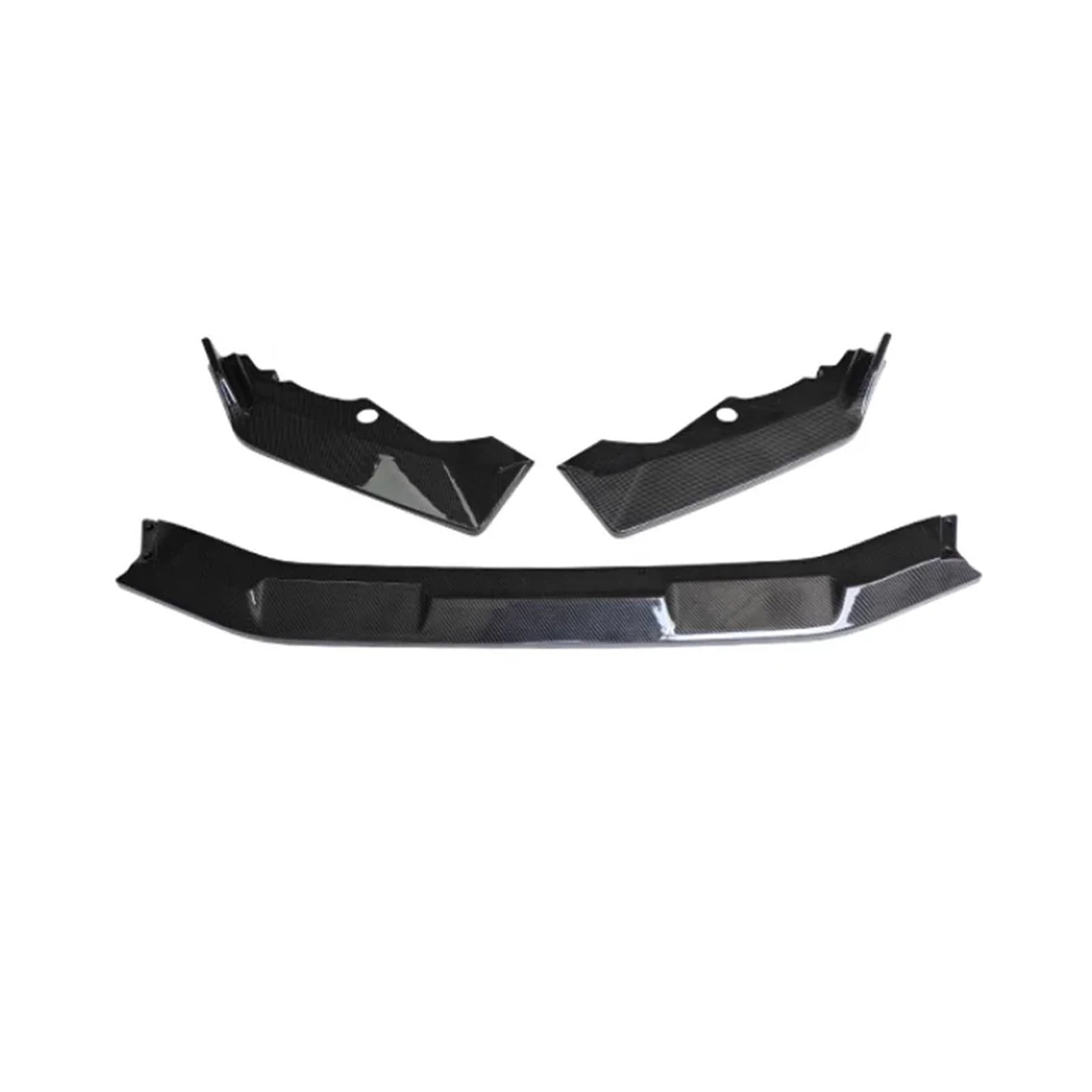 OZTSR Auto Frontschürze Lip Spoiler Splitter Kompatibel for Honda CRV CR-V 2021 2022 ABS Glänzend schwarz Tuning Body kits(Carbon Look) von OZTSR