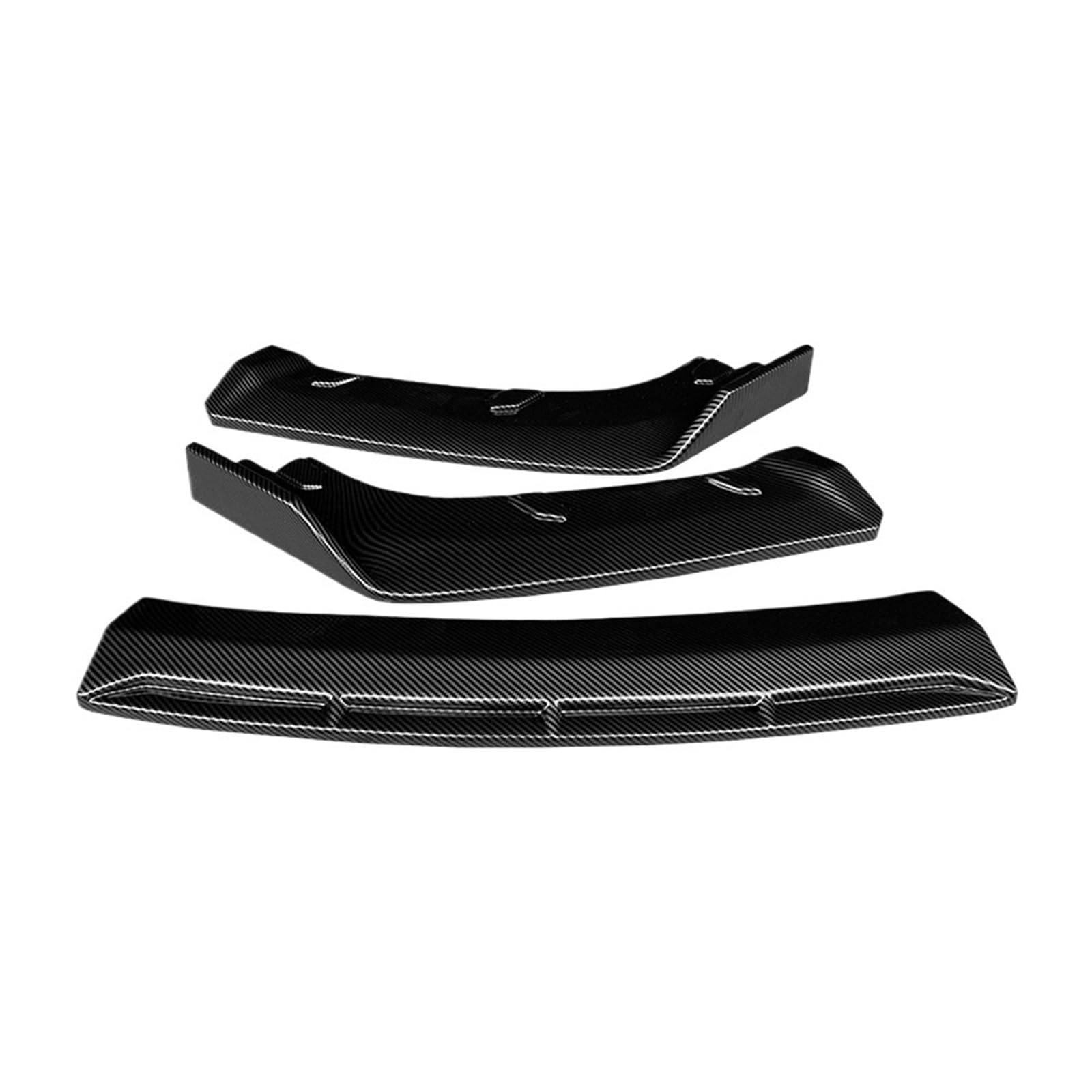 OZTSR Auto Zubehör Frontschürze Lip Body Kit Kinn Spoiler Diffusor Schutz Carbon Fiber ABS Kompatibel for Cadillac CT6 2016 2017 2018(CF look) von OZTSR