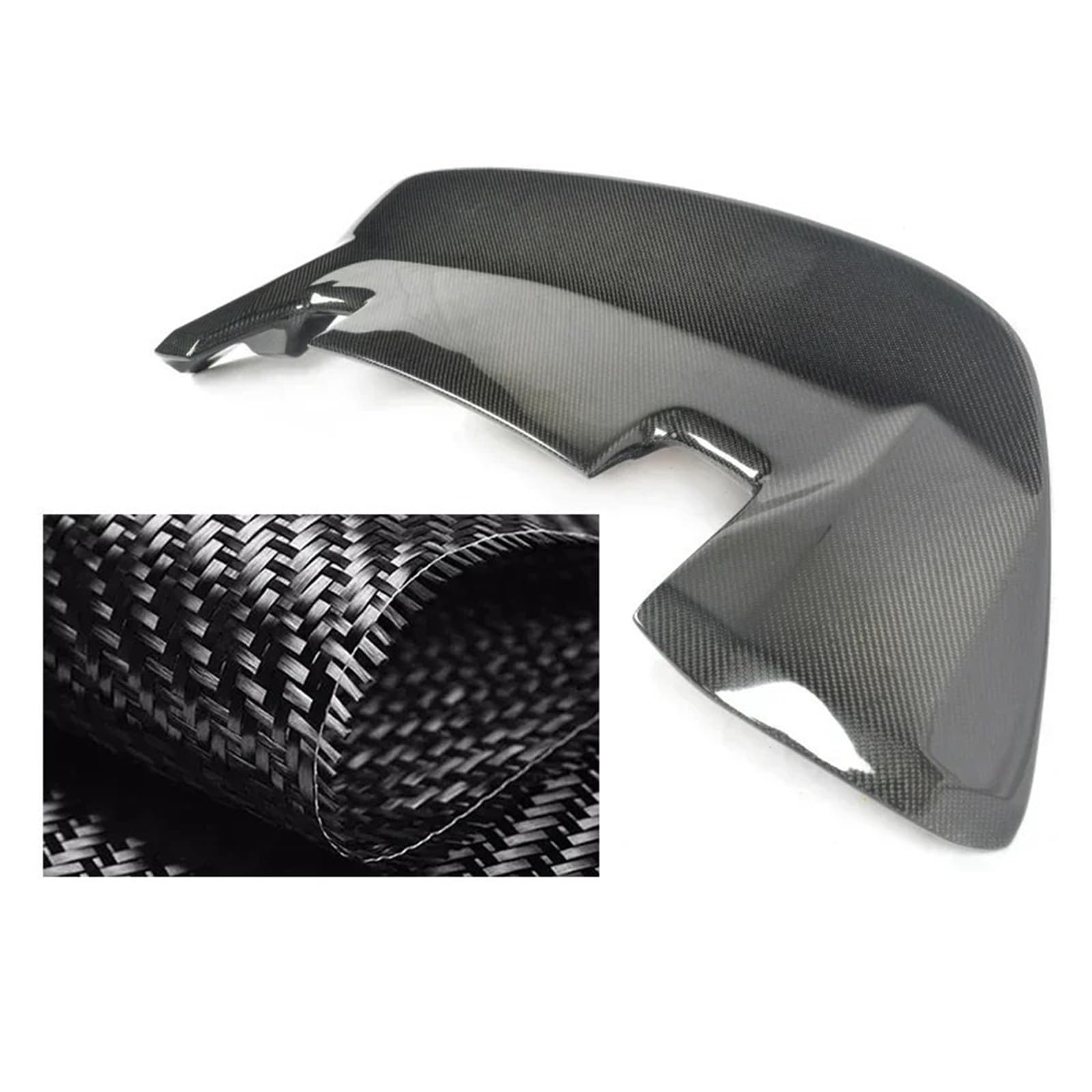 OZTSR Dachspoiler Flügel Typ JDM Carbon Faser Auto Nachrüstung Zubehör Spoiler Kompatibel for Honda Jazz FIT Gk5 2014 2015 2016 2017 2018 2019(Carbon Fibre) von OZTSR