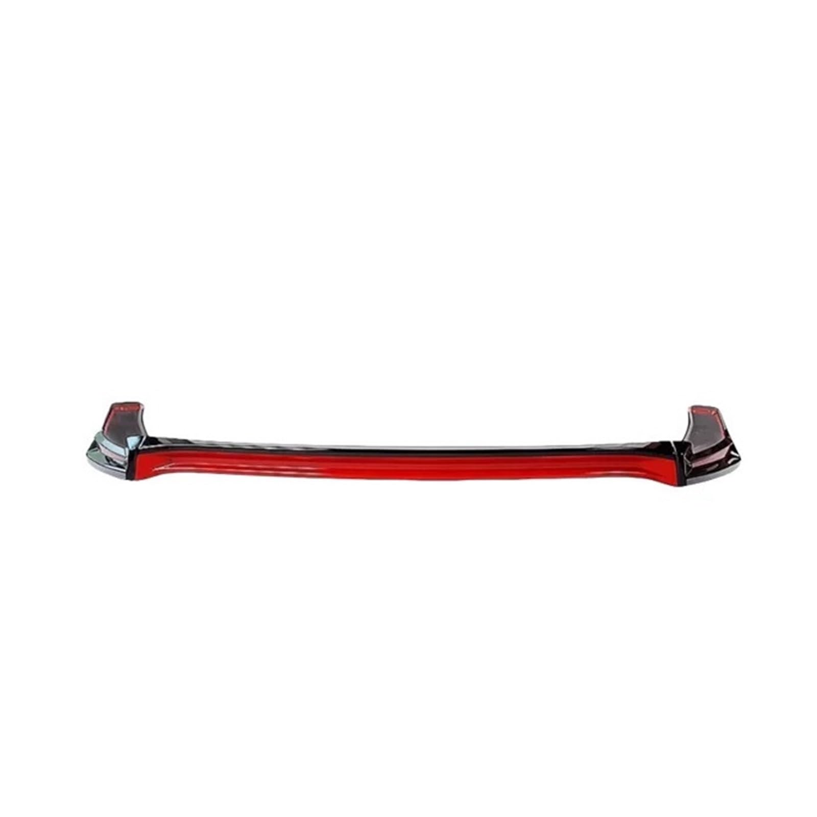 OZTSR Frontlippenspoiler-Schürze, kompatibel for Nissan Qashqai J11 2019 2020 2021, ABS, glänzend, Rot, Schwarz, 3 Stück/Set Kopfstoßstange, Kinnschaufelschutz, Auto-Styling(Red1) von OZTSR