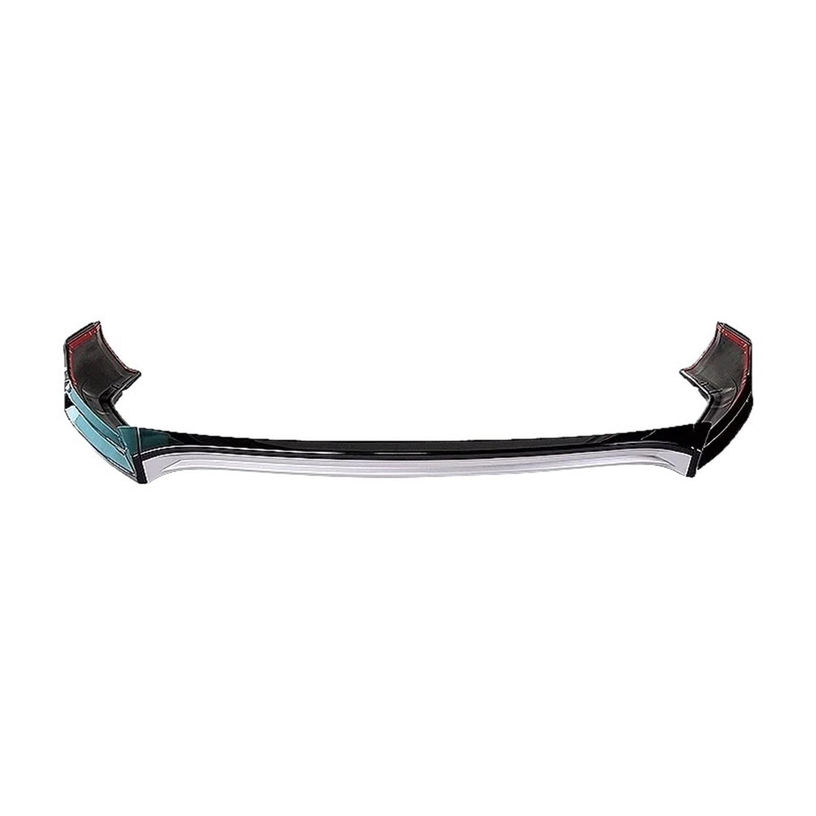 OZTSR Frontlippenspoiler-Schürze, kompatibel for Nissan Qashqai J11 2019 2020 2021, ABS, glänzend, Rot, Schwarz, 3 Stück/Set Kopfstoßstange, Kinnschaufelschutz, Auto-Styling(Silver1) von OZTSR