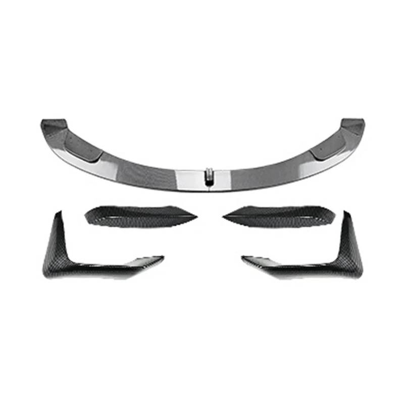 OZTSR Frontstoßstangen-Lippenspoiler, Frontstoßstangenschutz, unteres Blatt, Splitter, kompatibel for BMW 3er-Serie, 4er-Serie M3 M4 F80 F81 F82 F83 2015 2016 2017 2018 2019 2020(Carbon look) von OZTSR