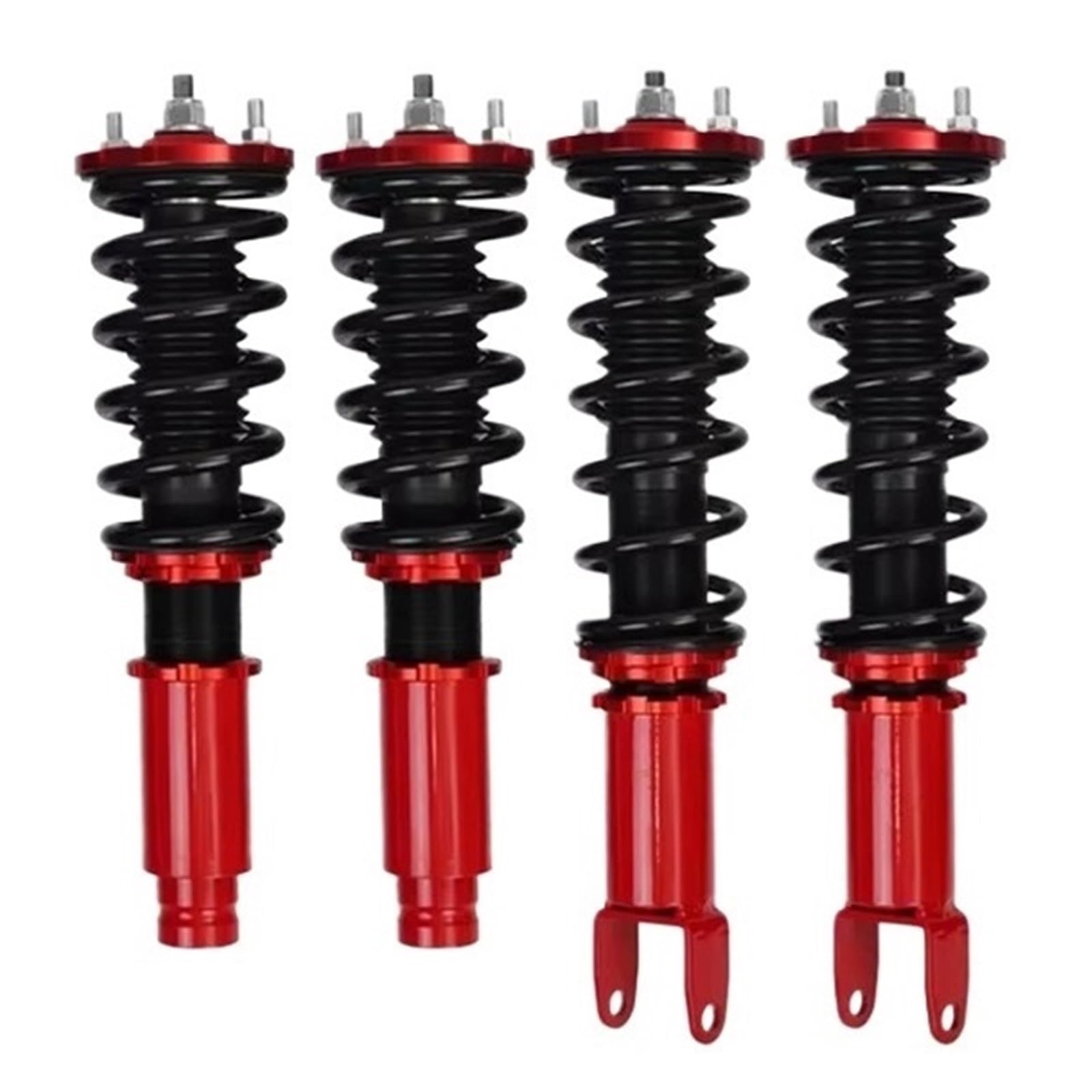 OZTSR Kit kompatibel for Honda Civic 1996 1997 1998 1999 2000, höhenverstellbare Feder, Stoßdämpfer, Stoßdämpfer, Aufhängungssatz, komplette Baugruppen(RED) von OZTSR