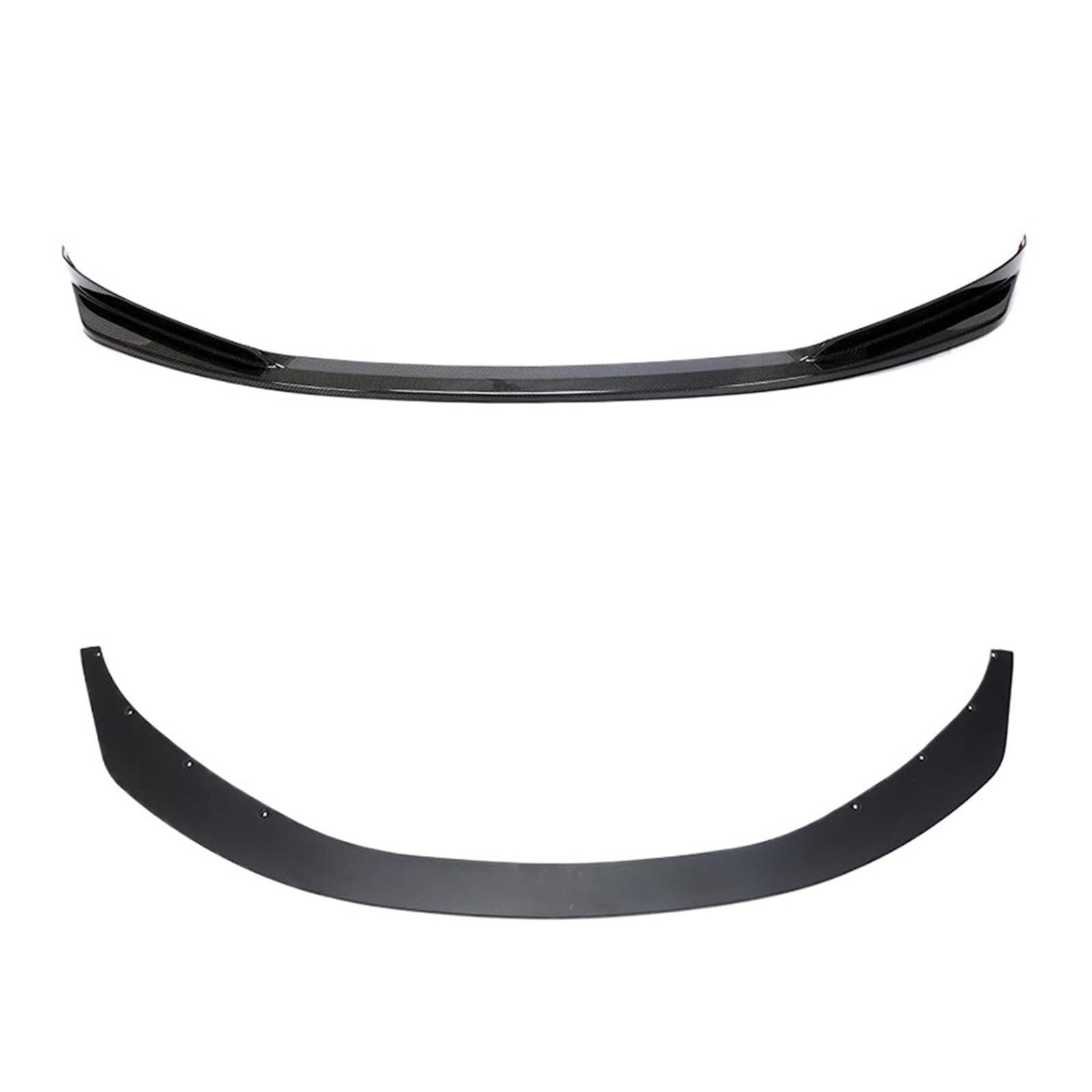 OZTSR Kohlefaser-Auto-Frontstoßstangen-Lippenspoiler, kompatibel for Cadillac ATS Standard 2014 2015 2016 2017, Frontlippen-Kinnschutz, Schürzenschutz, Splitter von OZTSR