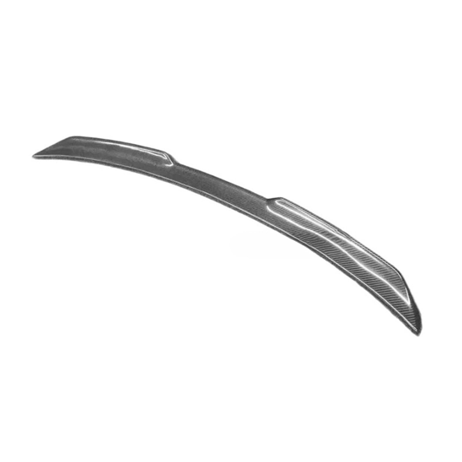 OZTSR Kohlefaser-Auto-Heckflügel-Kofferraum-Lippenspoiler, kompatibel for Porsche Taycan/Turbo S 2019 2020 2021 2022 2023(Unpainted) von OZTSR