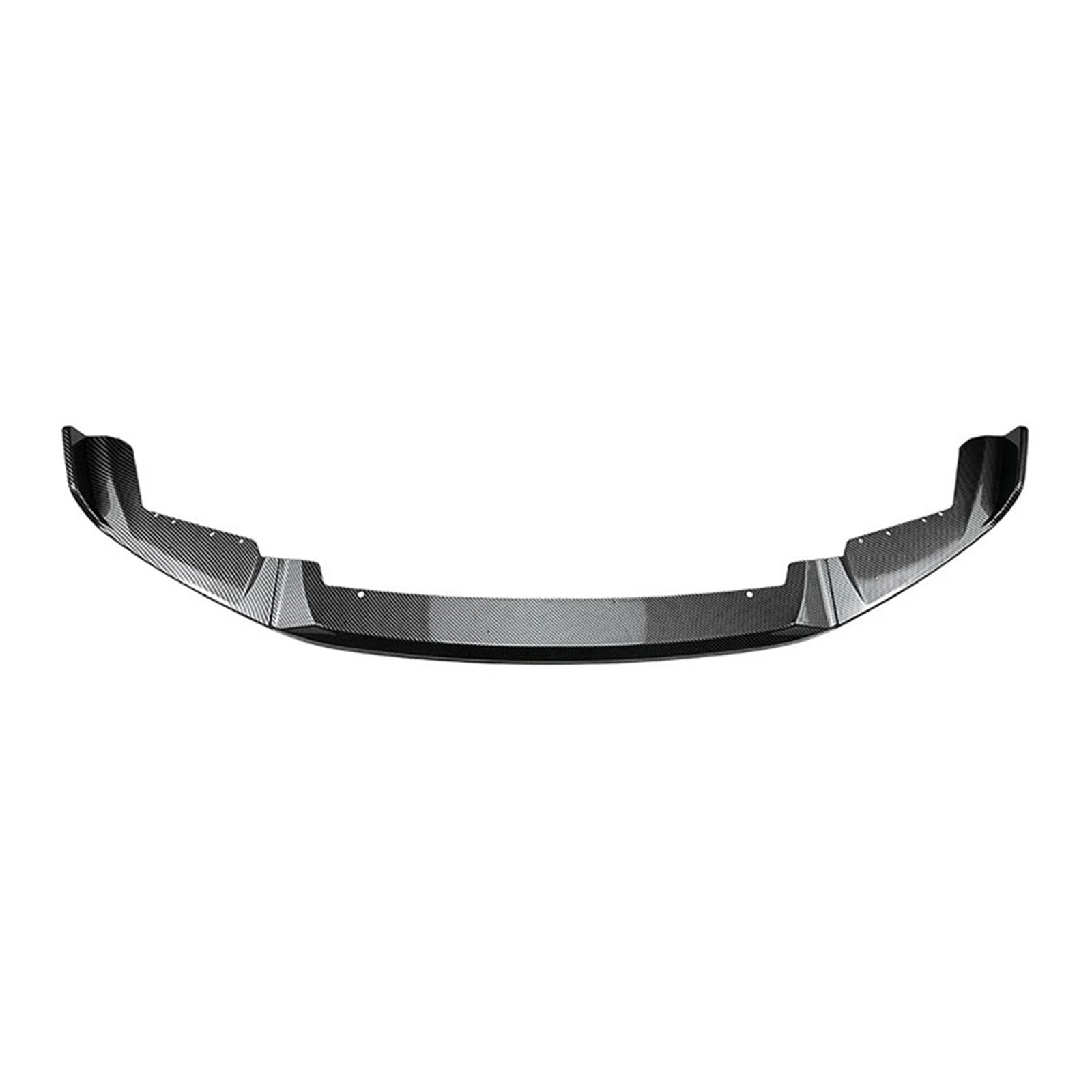 OZTSR Kompatibel for BMW 2er F87 M2 CS-Stil 2016 2017 2018 2019 2020 2021 Auto-Frontstoßstangen-Lippenspoiler, glänzend schwarz oder Carbonfaser-Look, Bodykit(CF look) von OZTSR