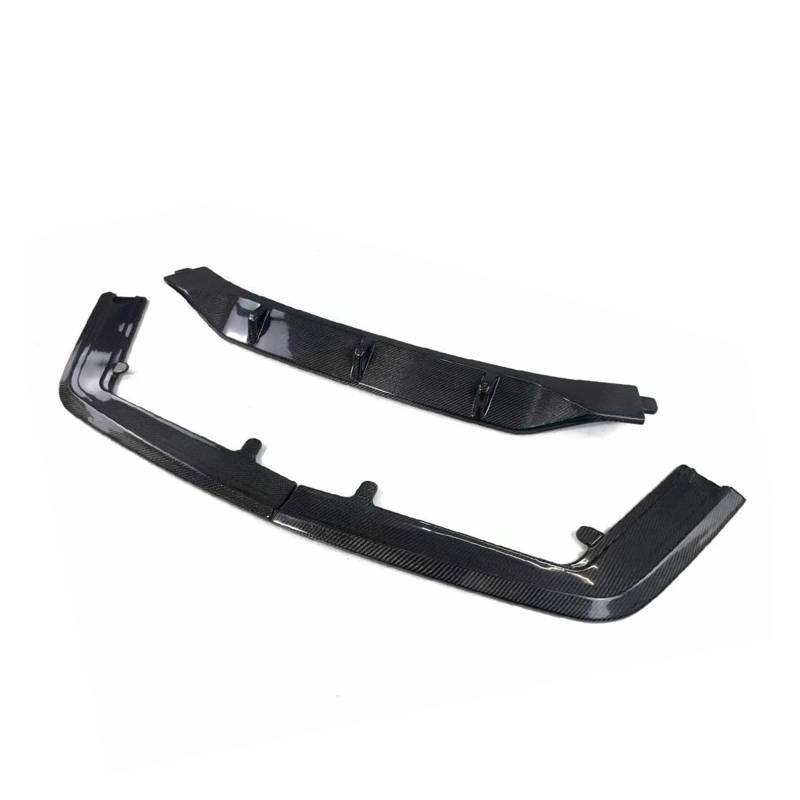 OZTSR Kompatibel for BMW 7 Serie G12 LCI Auto Vorderen Stoßfänger Lip Spoiler Hinten Diffusor Carbon Faser Körper Kit Zubehör(Rear lip) von OZTSR